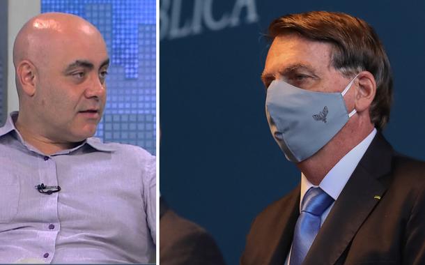 Cláudio Couto e Jair Bolsonaro