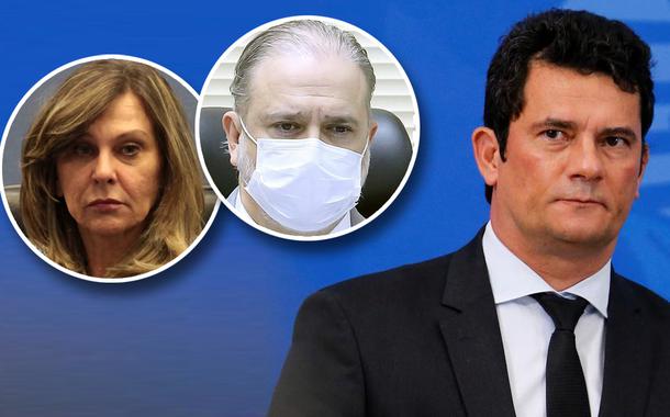 Lindora Araújo, Augusto Aras e Sérgio Moro