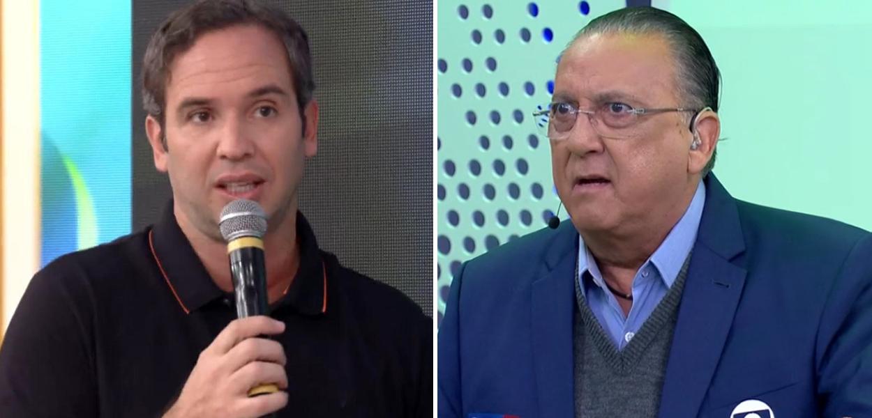 Caio Ribeiro e Galvão Bueno