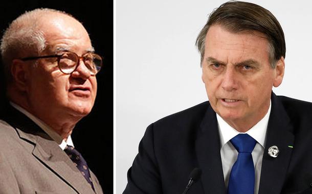 Elio Gaspari e Jair Bolsonaro