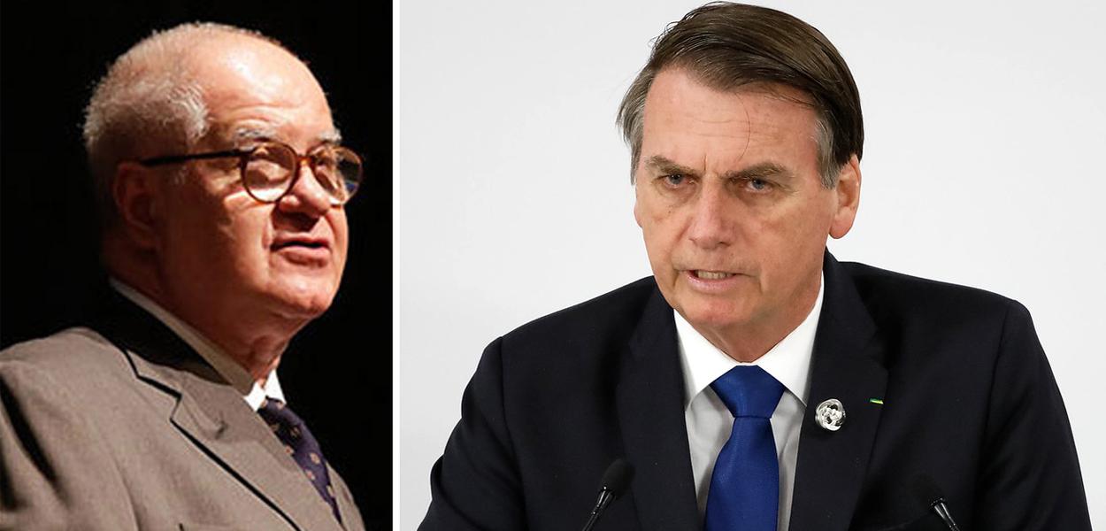 Elio Gaspari e Jair Bolsonaro