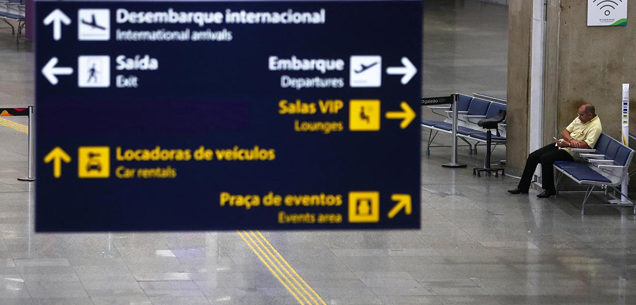Aeroporto do Galeão, no Rio de Janeiro