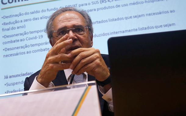 Paulo Guedes, ministro da Economia 16/03/2020