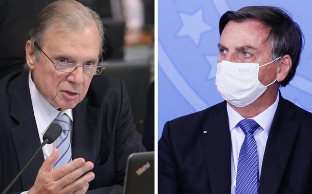 Tasso Jereissati e Jair Bolsonaro