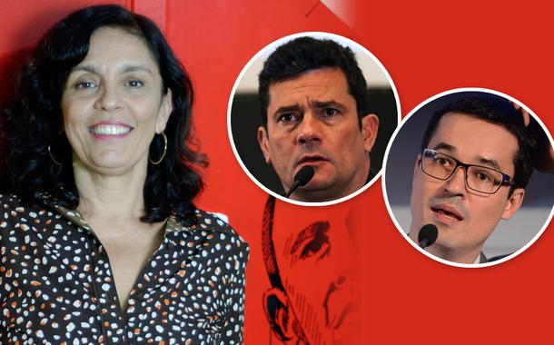 Cynara Menezes, Sérgio Moro e Deltan Dallagnol