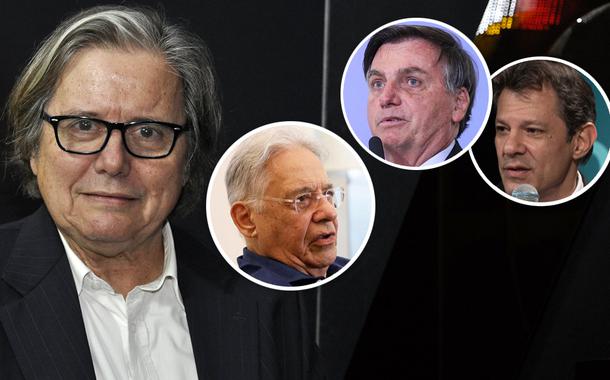 Paulo Moreira Leite, Fernando Henrique Cardoso, Jair Bolsonaro e Fernando Haddad