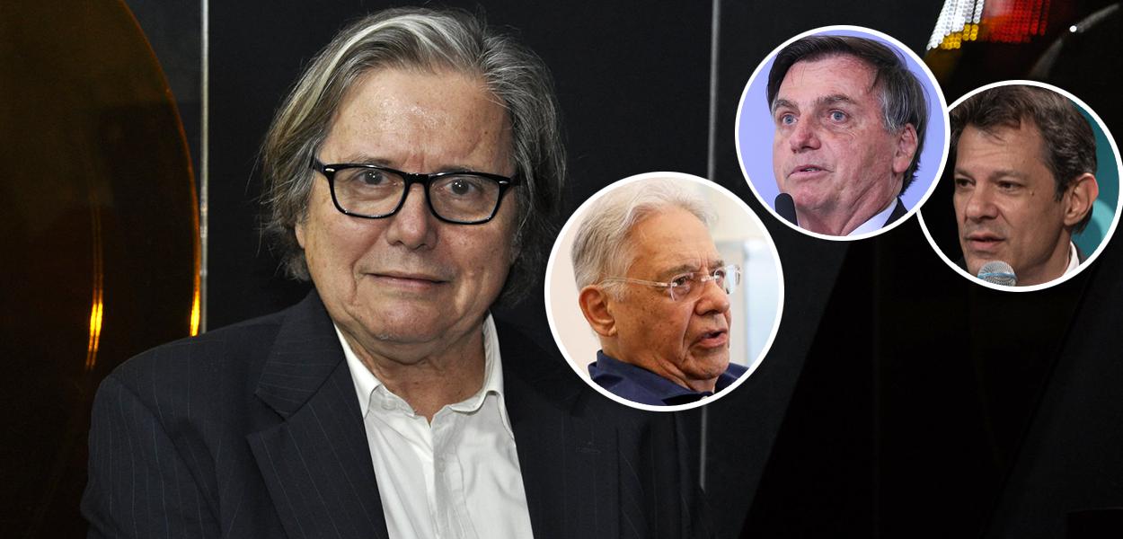 Paulo Moreira Leite, Fernando Henrique Cardoso, Jair Bolsonaro e Fernando Haddad