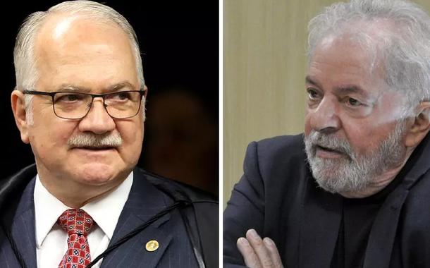 Edson Fachin e o ex-presidente Lula