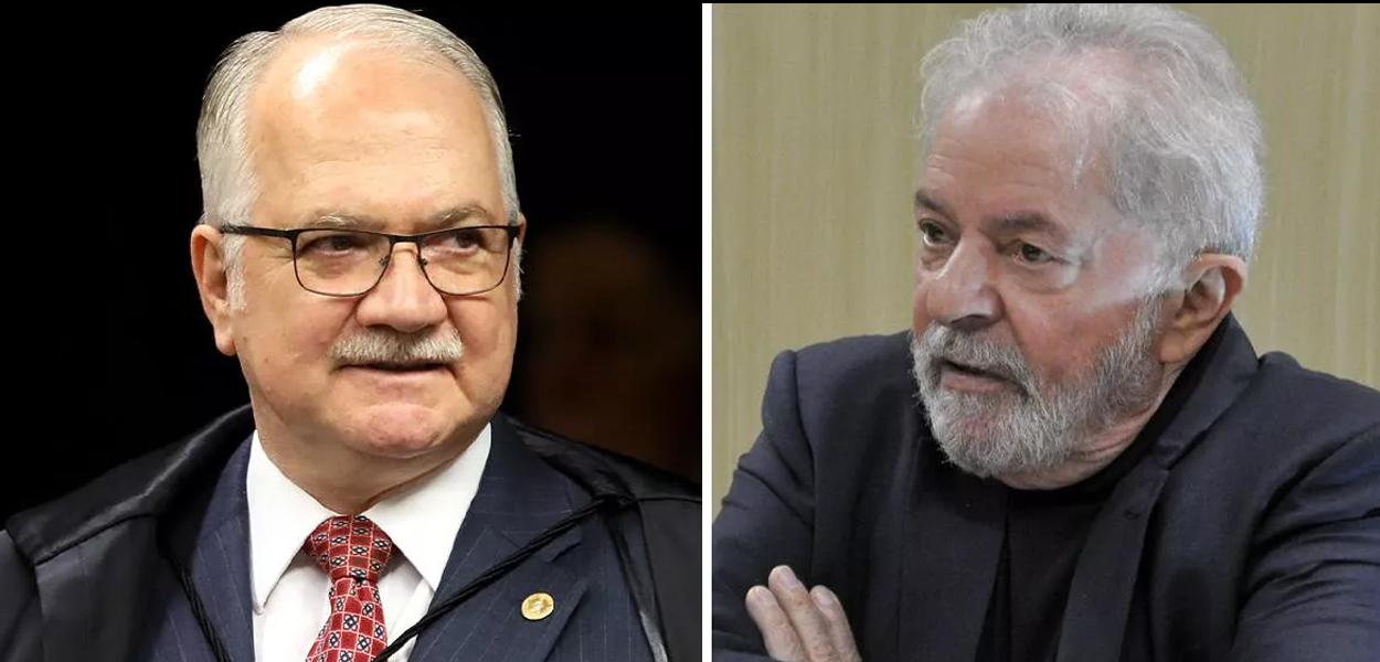 Edson Fachin e o ex-presidente Lula