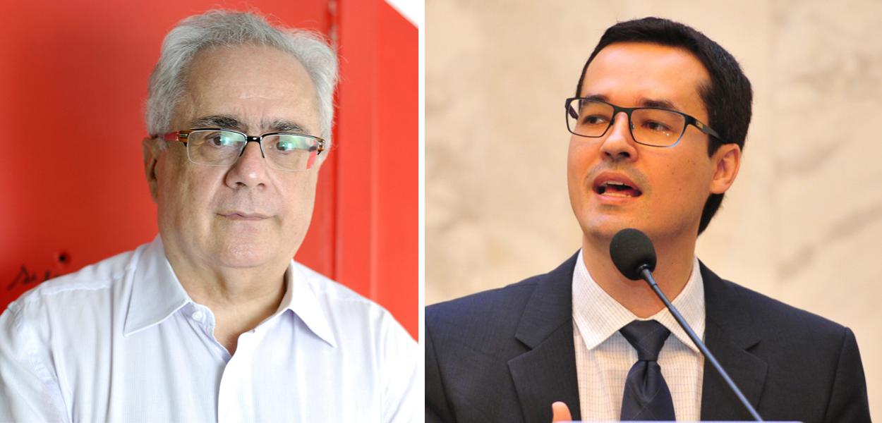 Luis Nassif e Deltan Dallagnol