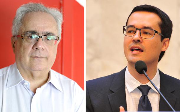 Luis Nassif e Deltan Dallagnol