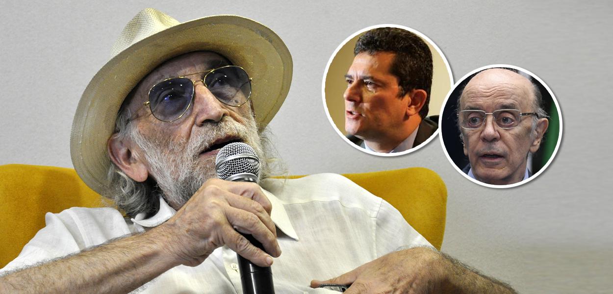 Alex Solnik, Sérgio Moro e José Serra