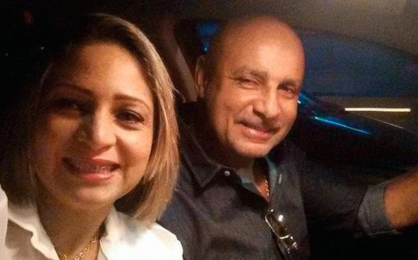 Márcia Aguiar e Fabrício Queiroz