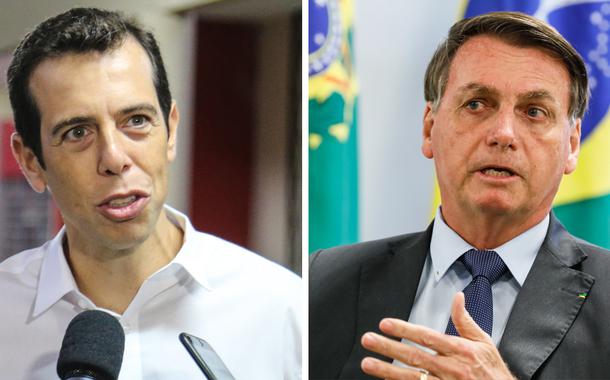 Renato Feder e Jair Bolsonaro