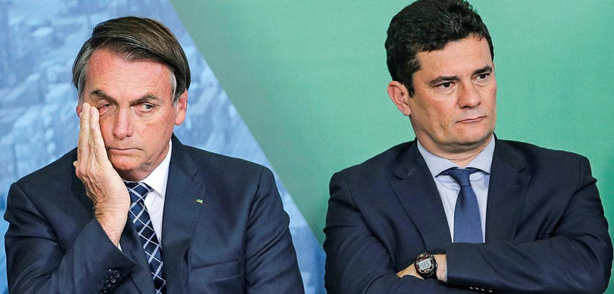 Jair Bolsonaro e Sérgio Moro