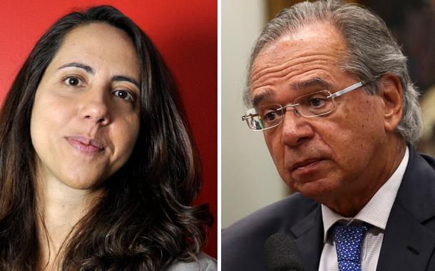 Laura Carvalho e Paulo Guedes