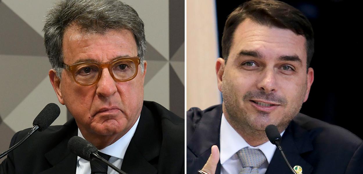 Paulo Marinho e Flávio Bolsonaro