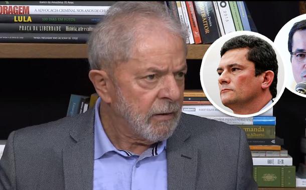 Lula, Moro e Dallagnol.