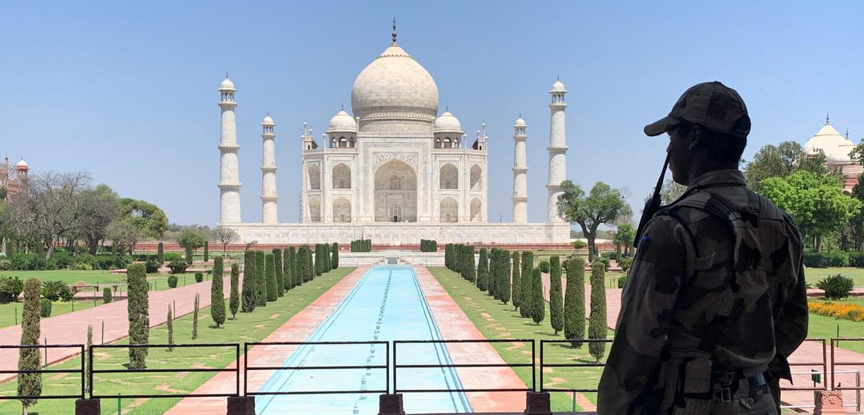 Taj Mahal, na Índia