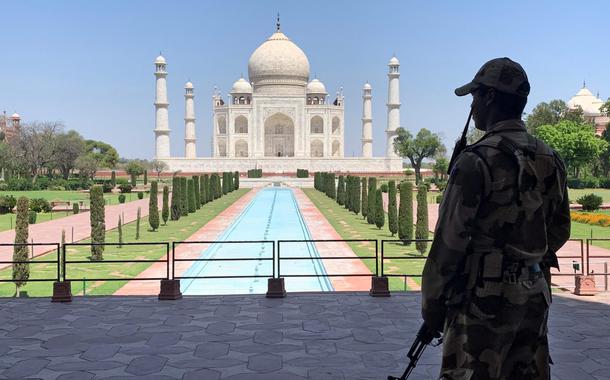 Taj Mahal, na Índia