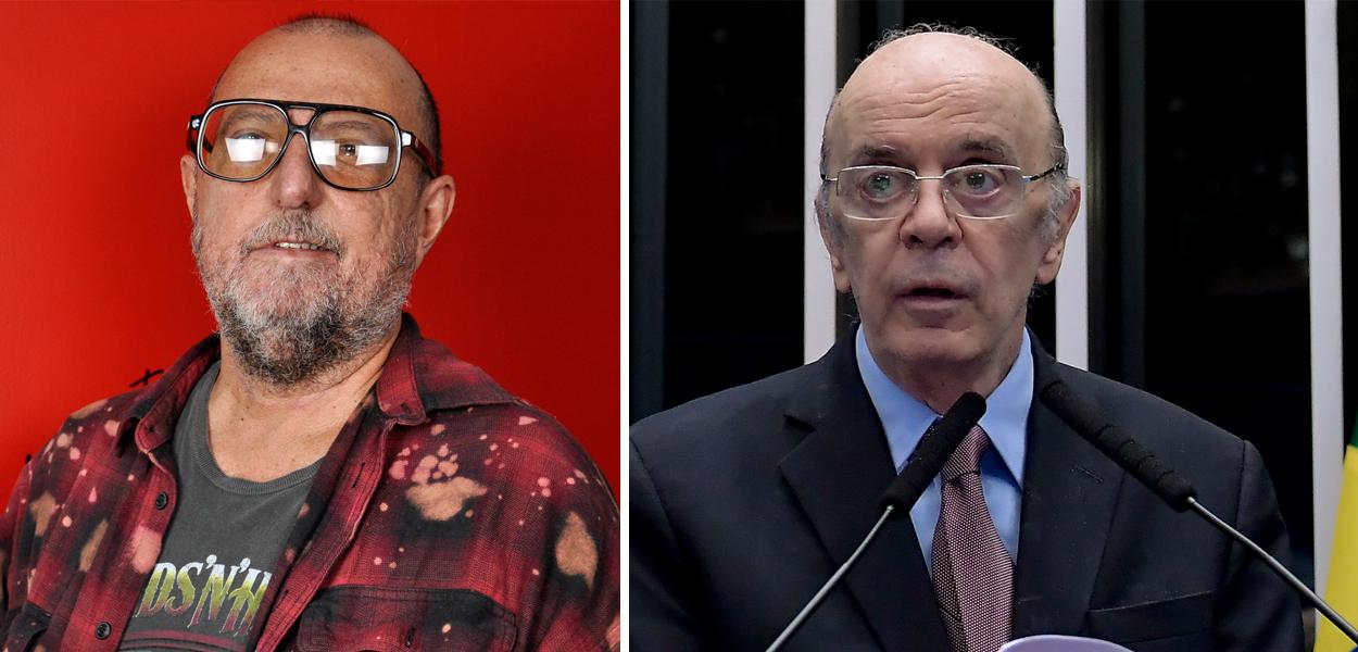 Xico Sá e José Serra