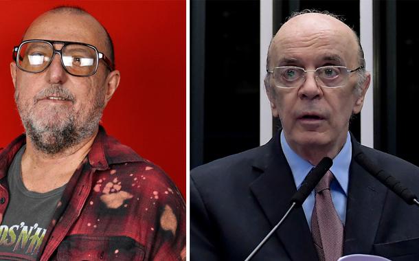 Xico Sá e José Serra