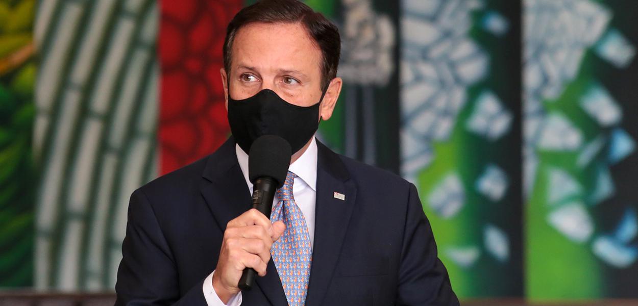 Coletiva da Área do Governo e Área da Saúde em São Paulo.