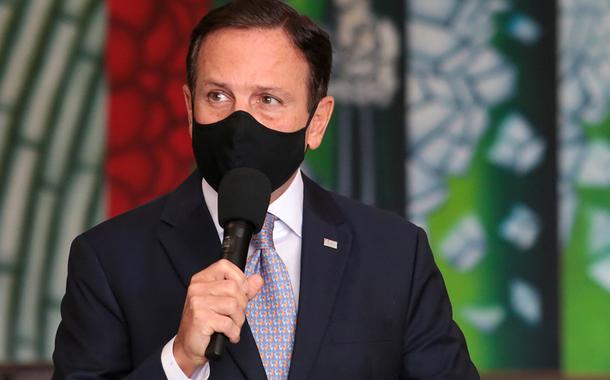 Coletiva da Área do Governo e Área da Saúde em São Paulo.