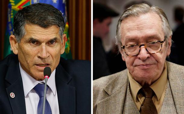 General Santos Cruz e Olavo de Carvalho