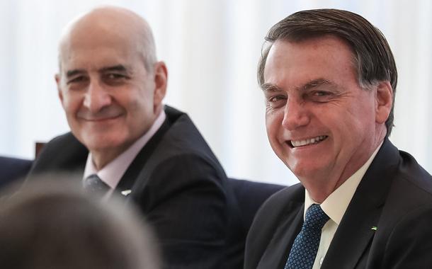 Luiz Eduardo Ramos e Jair Bolsonaro