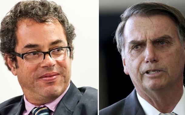 Hélio Schwartsman e Jair Bolsonaro