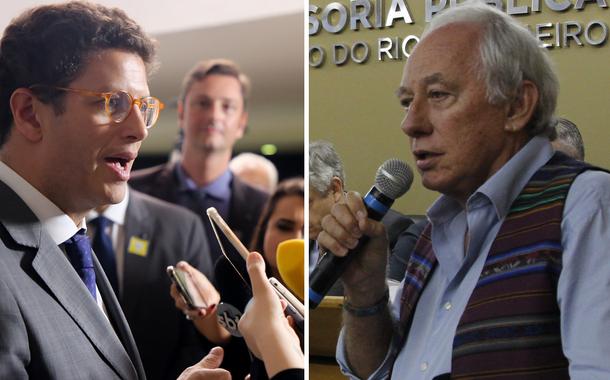 Ricardo Salles e Carlos Minc