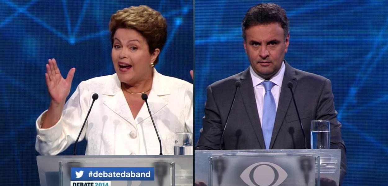 Debate com Dilma Rousseff e Aécio Neves / 2014