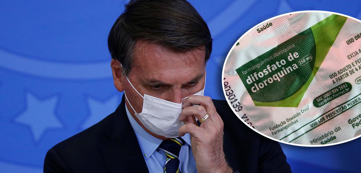 Jair Bolsonaro e cloroquina