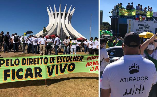 Manifestação pró-armas