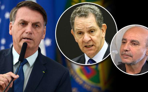 Jair Bolsonaro, João Otávio de Noronha e Fabrício Queiroz