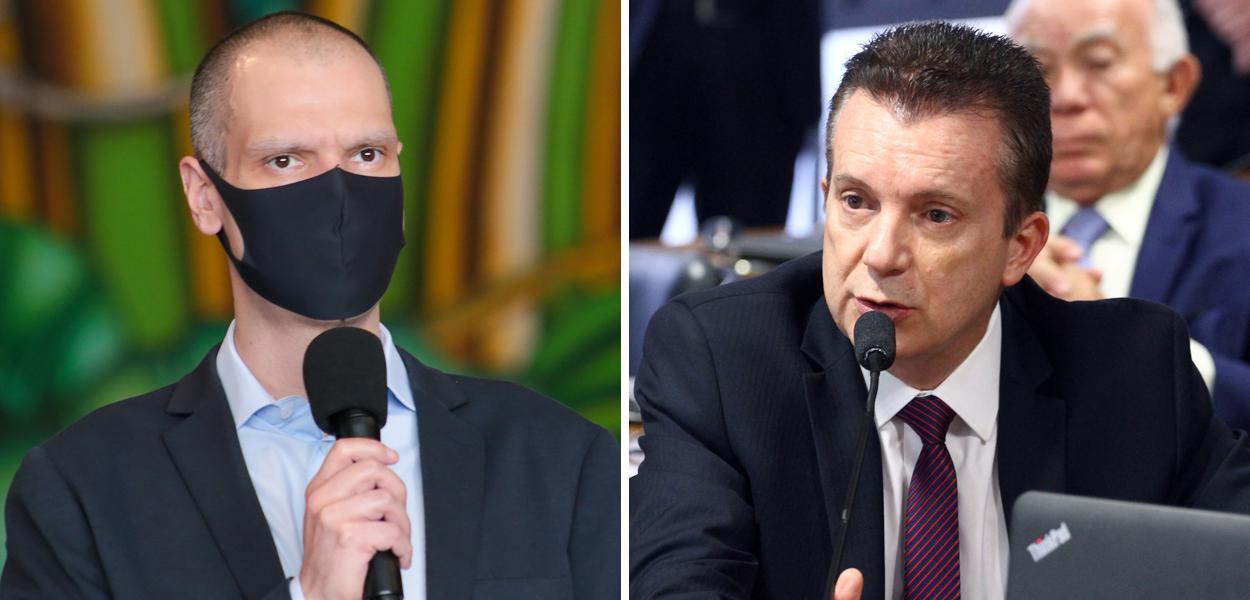 Bruno Covas e Celso Russomanno