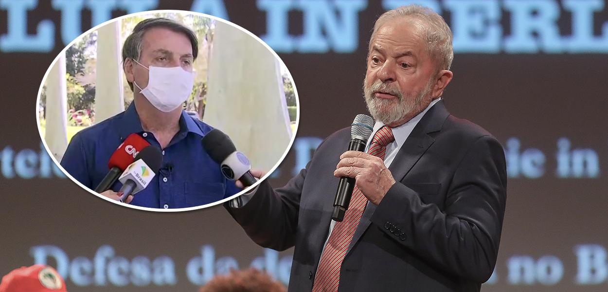 Jair Bolsonaro e Lula