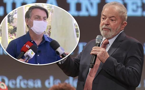 Jair Bolsonaro e Lula