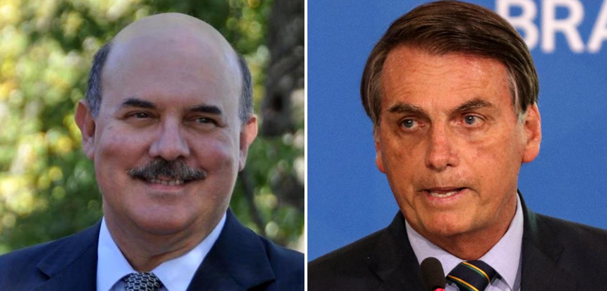 Jair Bolsonaro e Milton Ribeiro