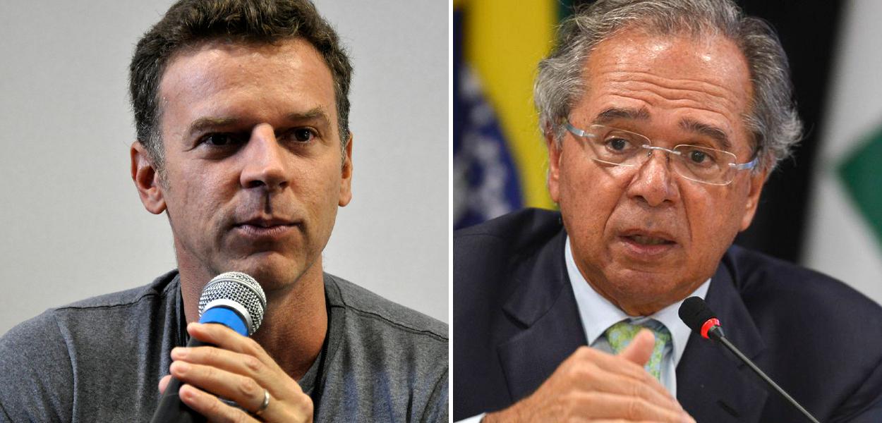 Eduardo Moreira e Paulo Guedes