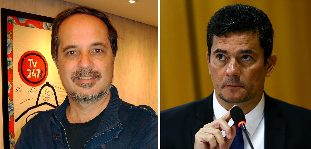 Rodrigo Vianna e Sergio Moro