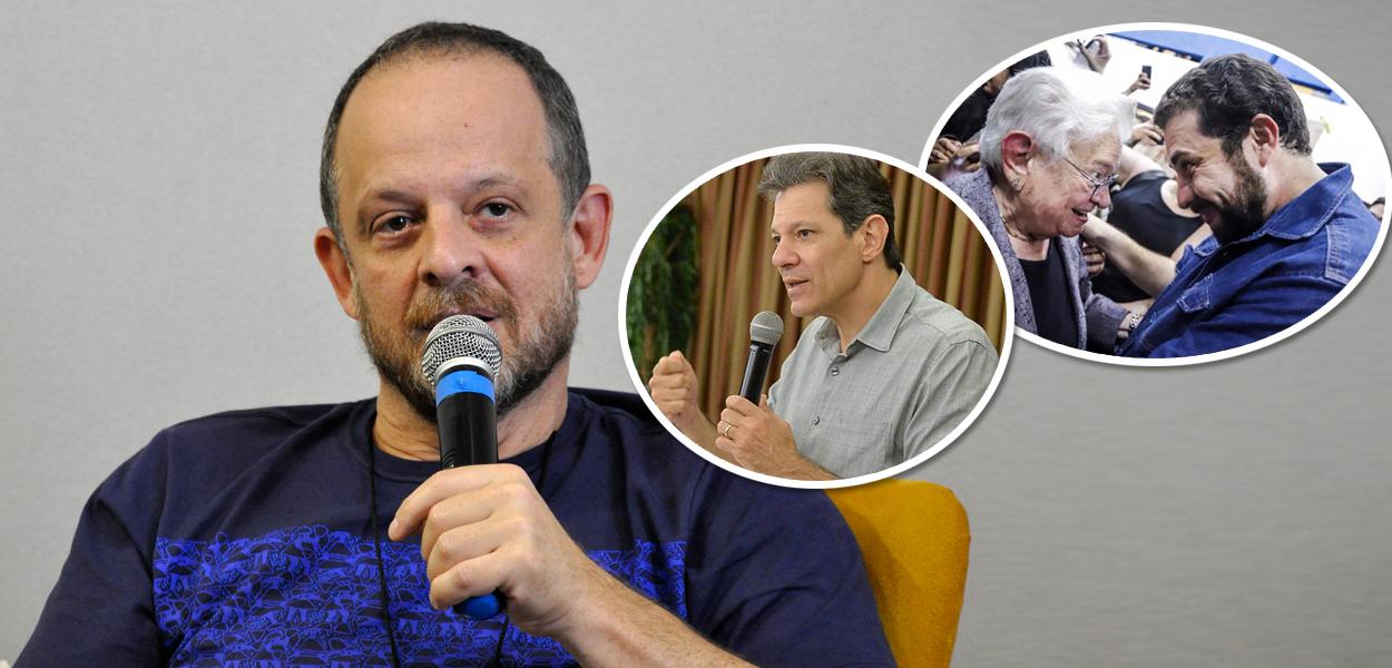 Breno Altman, Fernando Haddad, Luiza Erundina e Guilherme Boulos