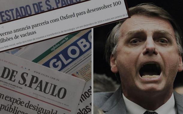 Bolsonaro e jornais brasileiros