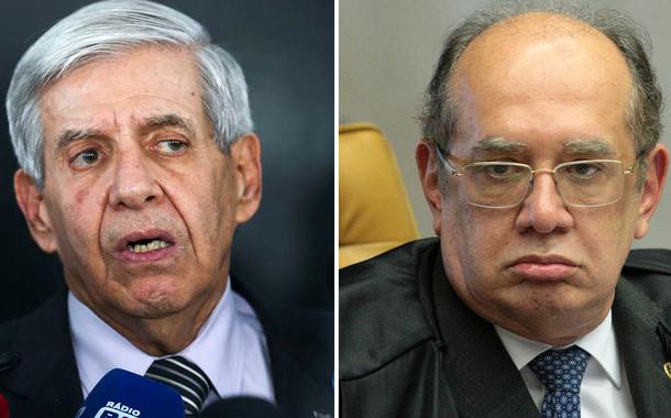 General Augusto Heleno e Gilmar Mendes