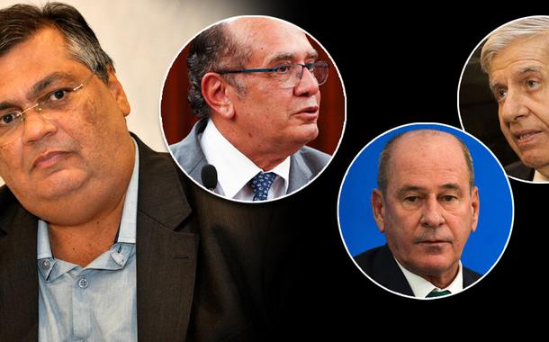 Governador do Maranhão, Flávio Dino, Gilmar Mendes (STF) e os militares