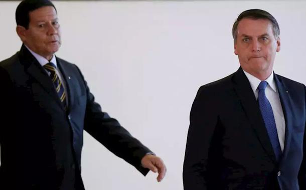 Hamilton Mourão e Jair Bolsonaro