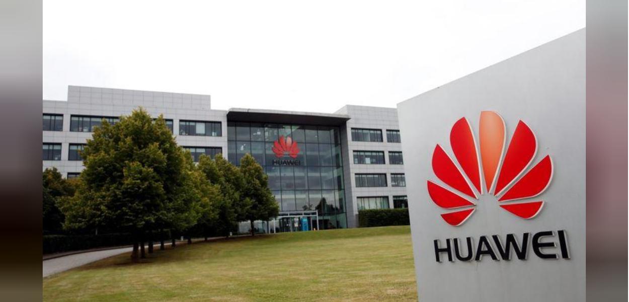 Prédio da Huawei em Reading, no Reino Unido
