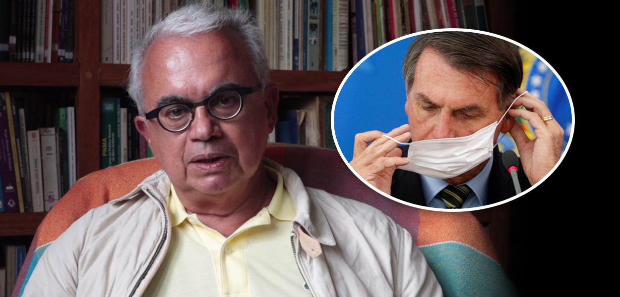 Marcos Coimbra e Jair Bolsonaro