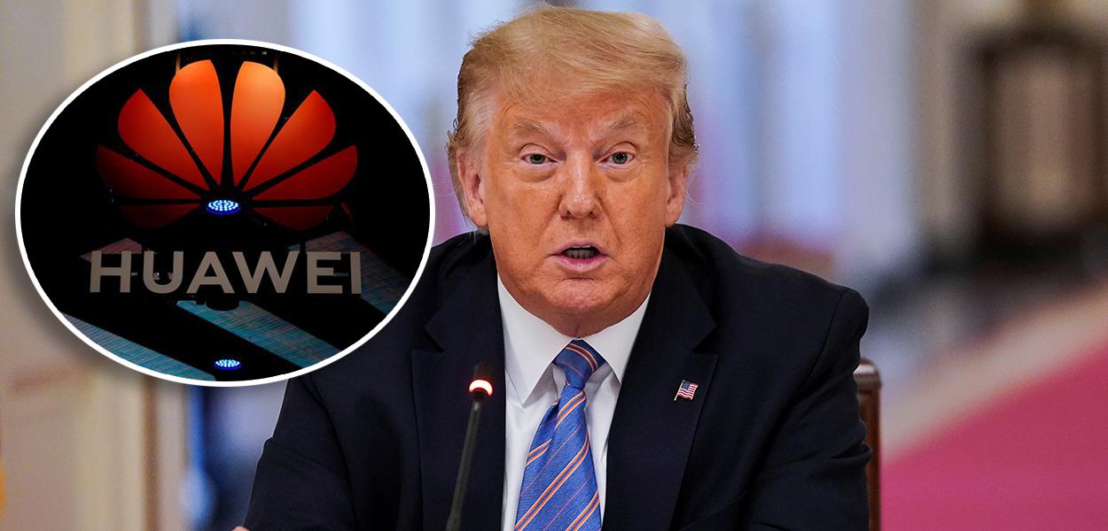Huawei e Donald Trump